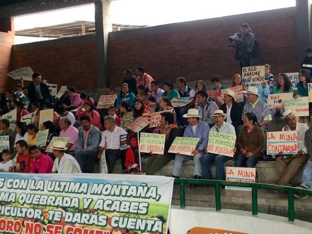 Promueven consulta en Cajamarca ante avance de la minería a gran escala