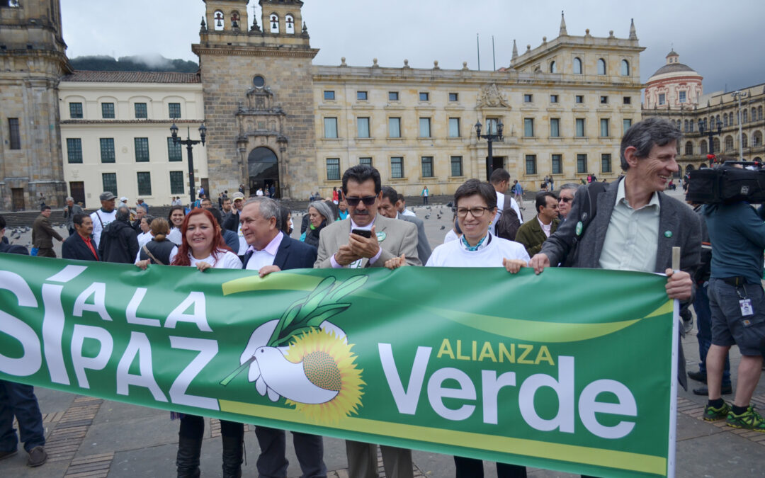 ​La Alianza Verde se compromete por el sí a la paz