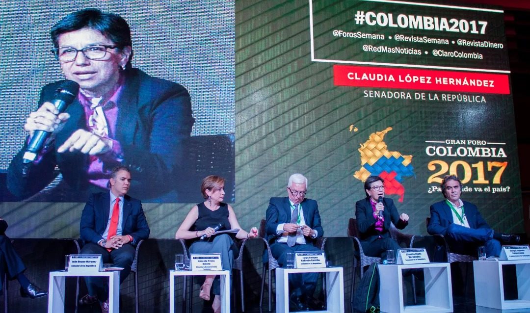 «El gran desafío de Colombia es derrotar la corrupción para construir ciudadanía, Estado y mercado»: Claudia López