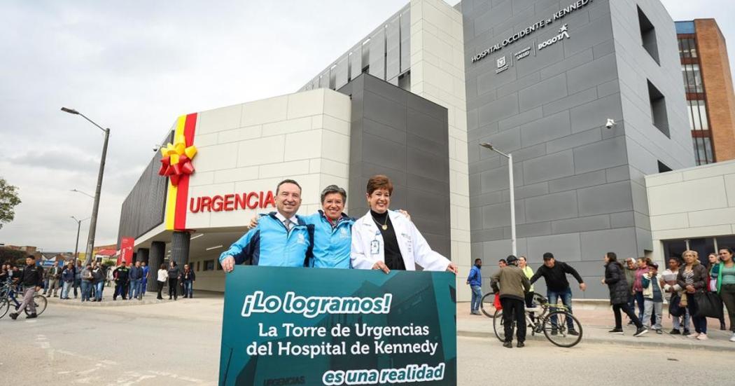 Luego de 13 años, la torre de urgencias del Hospital de Kennedy es una realidad