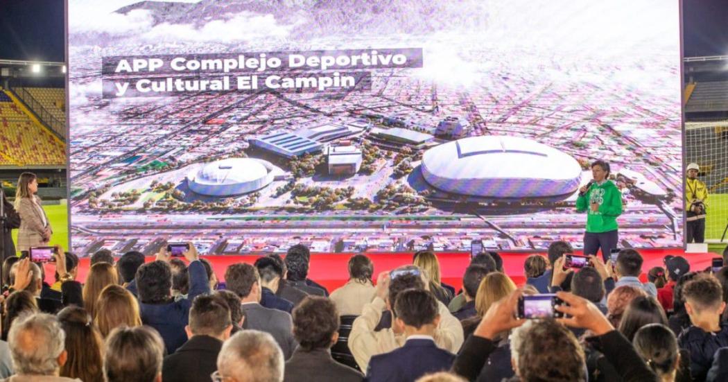 El nuevo Campín será un complejo deportivo y cultural de talla mundial