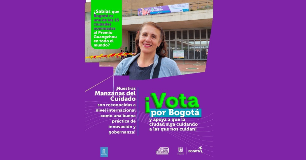 Bogotá está nominada al Premio Guangzhou de innovación urbana ¡Vota aquí!