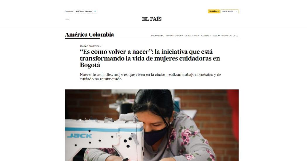 Sistema Distrital de Cuidado:referente en latinoamérica