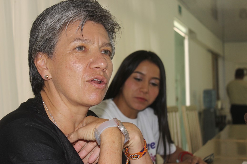 Claudia López en La Guajira