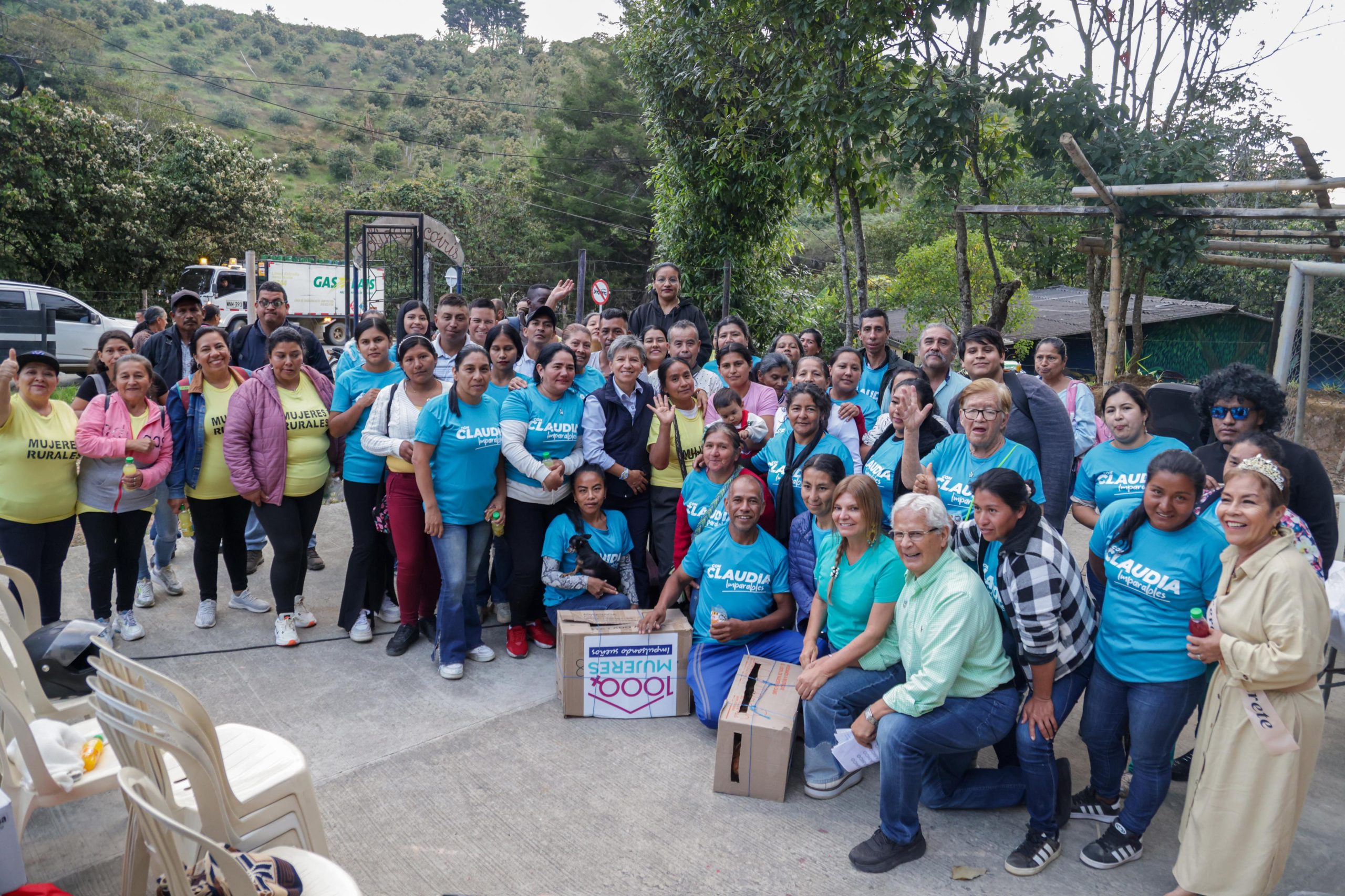 Claudia López en el Valle del Cauca
