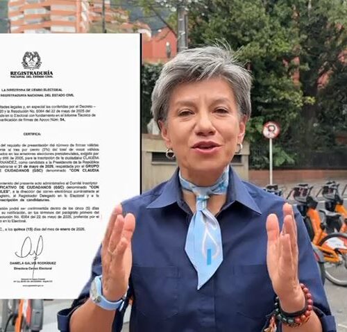 Claudia López está lista para la primera vuelta presidencial