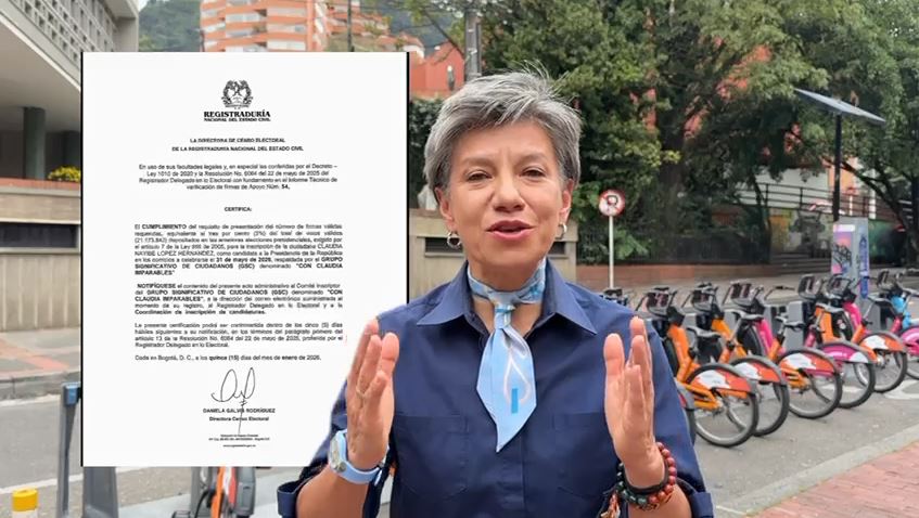 Claudia López está lista para la primera vuelta presidencial