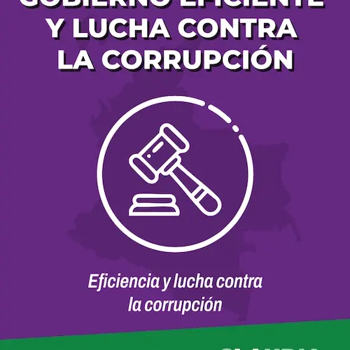 Gobierno eficiente y lucha contra la corrupción