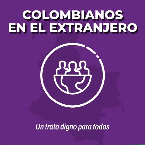Para los Colombianos en el extranjero