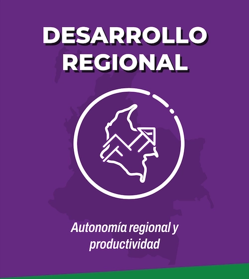 la propuesta de Claudia López para descentralizar el desarrollo y potenciar nuestras regiones