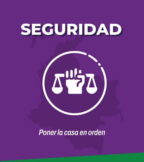 La propuesta de Claudia López para recuperar la seguridad