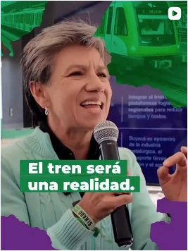 ¡El tren Boyacá–Bogotá será una realidad!