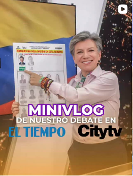¡Así vivimos el debate de El Tiempo y Citytv!