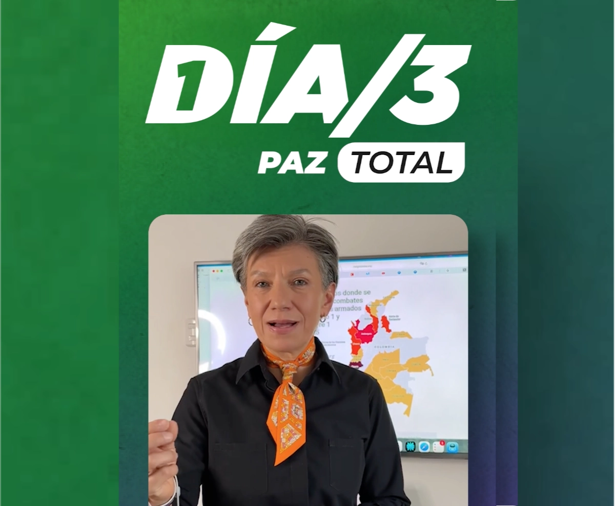 Claudia López explica el problema que es la Paz Total- Día 1 de 3