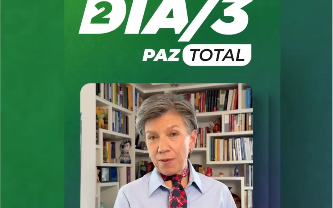 Claudia López nos cuenta por qué ¡la Paz Total es un fracaso que ha traído es más guerra! Día 2 de 3