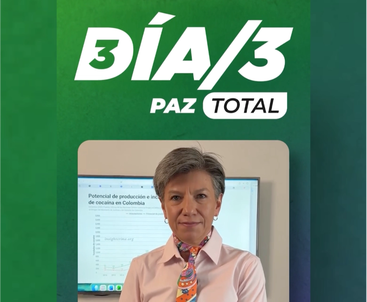 Claudia López explica el problema que es la Paz Total- Día 3 de 3