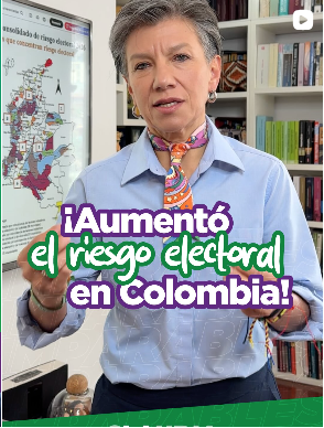 ¡El riesgo electoral está creciendo!