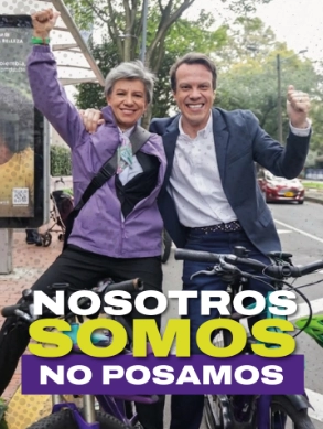 Con Leonardo somos no posamos