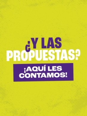 Las propuestas de Claudia y Leonardo