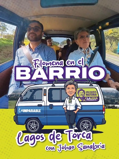 Recorrimos Lagos de Torca en Filomena con Johao