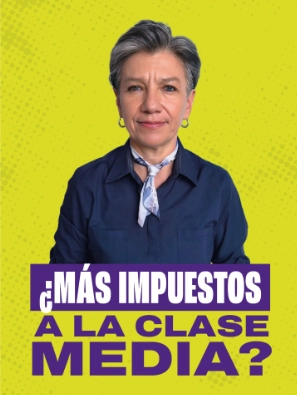 ¡No más impuestos para la clase media!