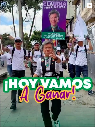 claudia lopez hoy ganamos
