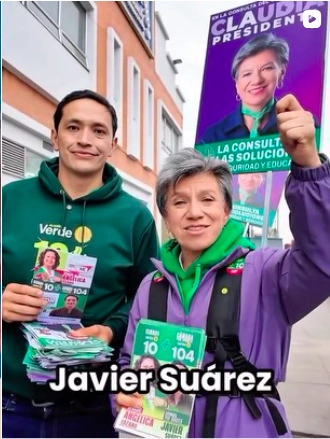 claudia lopez javier suarez