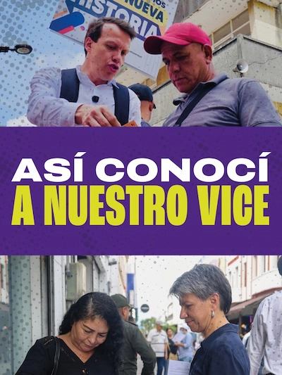 Así nos conocimos con nuestro vice, Leonardo Huerta