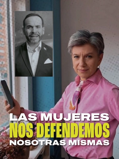 Abelardo, las mujeres vimos que tu firmeza es con la mafia