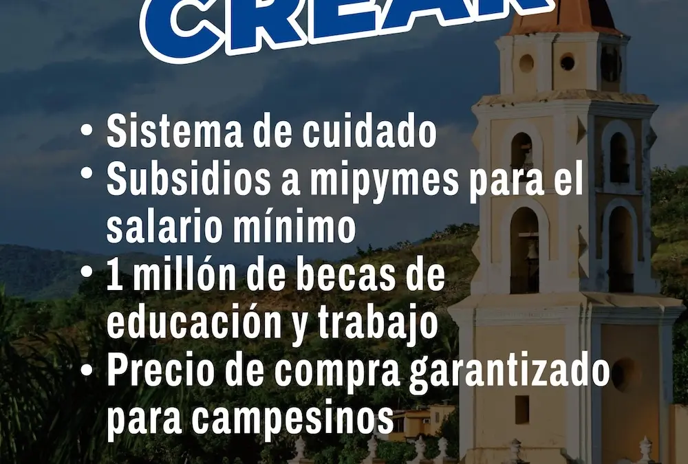 Lo que hay que crear
