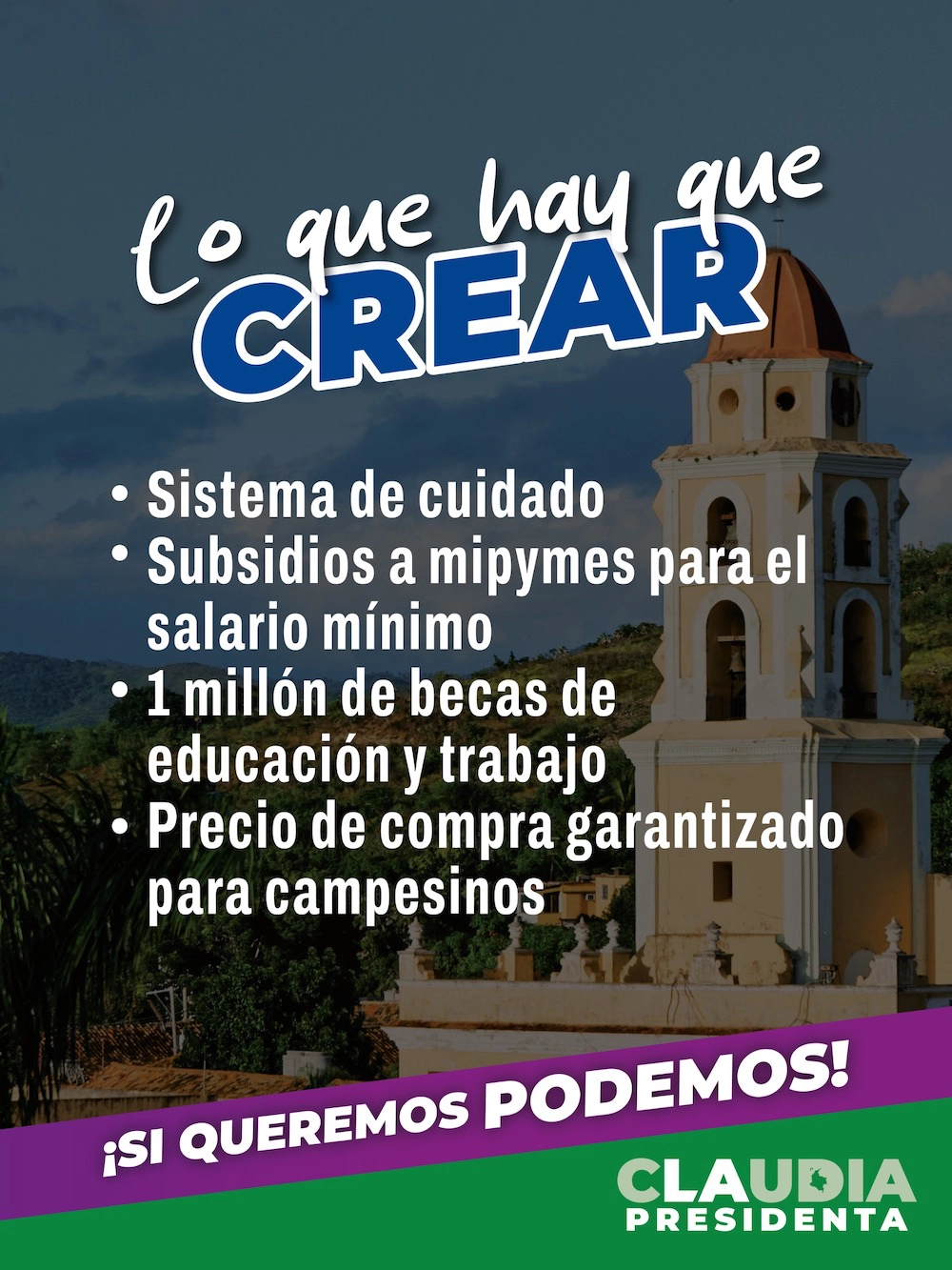 Claudia López 4 cosas que hay que crear Colombia