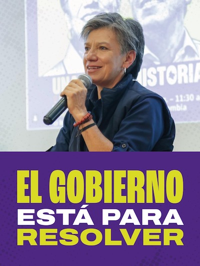 El Gobierno Nacional está para resolverle a la gente