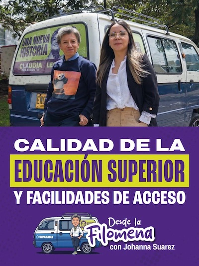 ¡Hablemos de educación a bordo de Filomena!