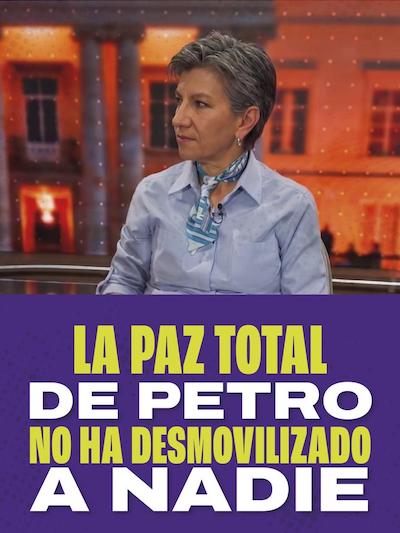 ¡La Paz total no ha desmovilizado a nadie! Falta seguridad