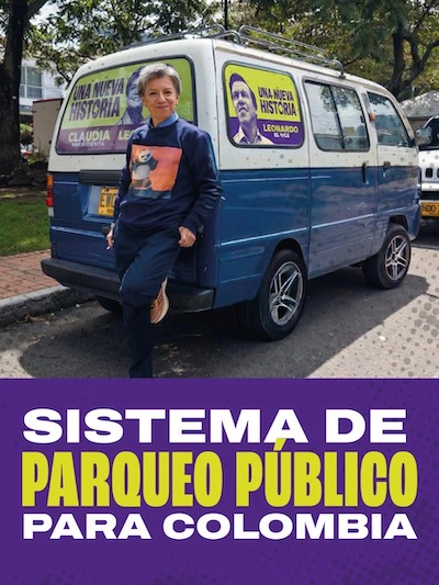¡En nuestra Alcaldía creamos el sistema de parqueo público!