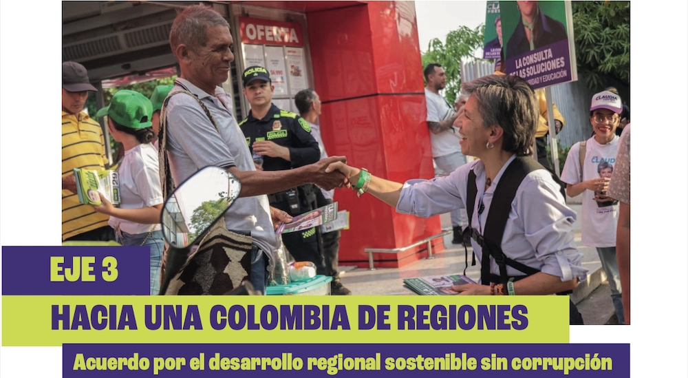 Acuerdo por el desarrollo regional sostenible sin corrupción