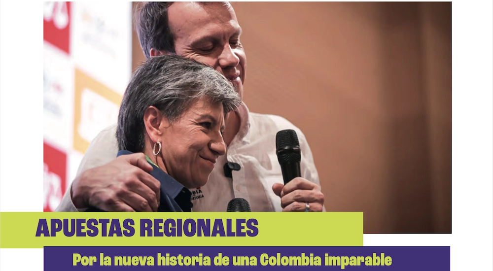 Propuestas regionales de Claudia López y Leonardo el vice