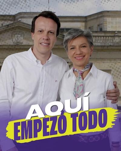 Leonardo Huerta el vice y yo nos conocimos en Frisby