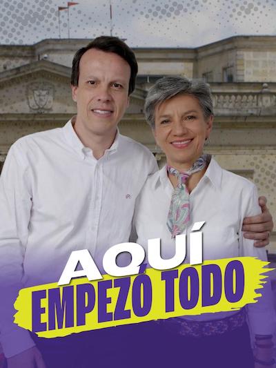 claudia lopez LeoElVice Leonardo Huerta