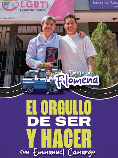 ¡A bordo de Filomena con Emmanuel Camargo!