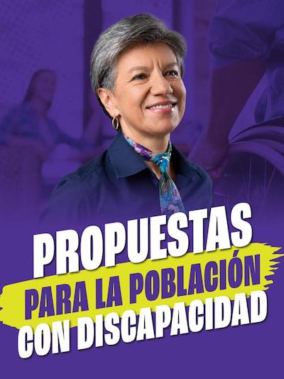 En Colombia las personas con alguna discapacidad