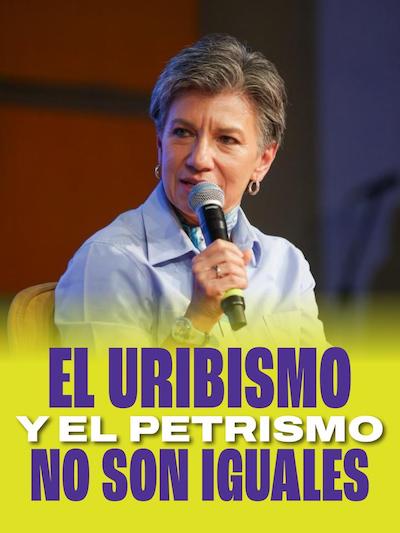 claudia lopez uribismo petrismo no iguales