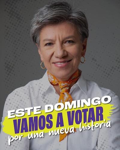 ¡Este domingo vote por quien mejor lo represente!