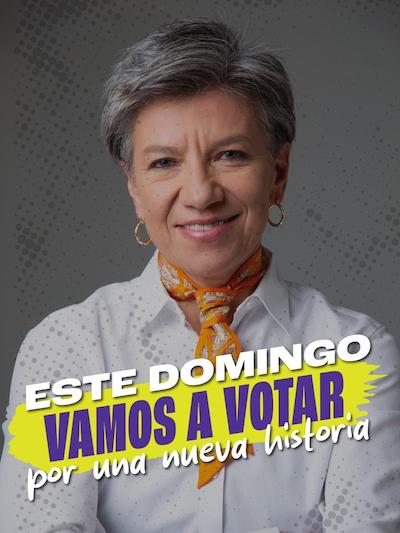 ¡Este domingo vote por quien mejor lo represente!