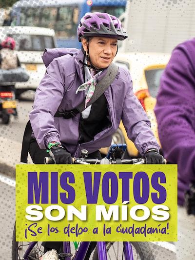 Yo no soy la de nadie. Y mis votos, son MÍOS